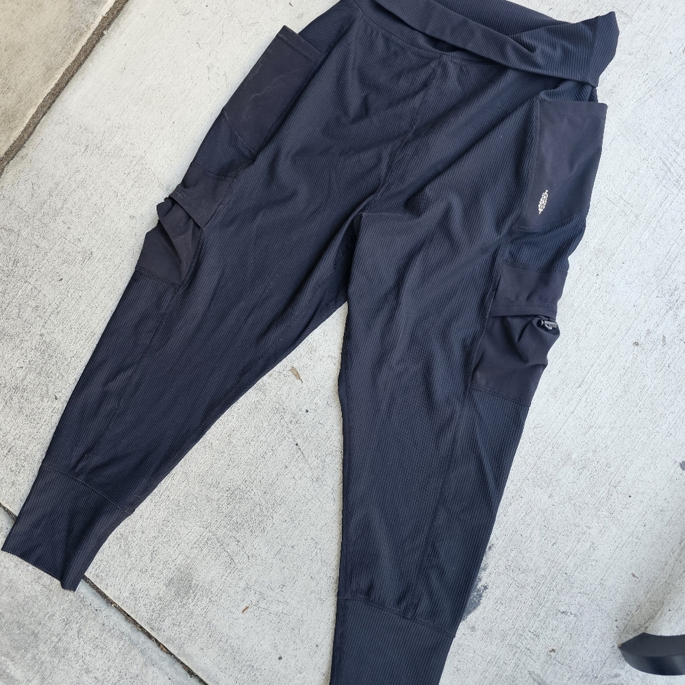Free People Movement Black Jogger Pants